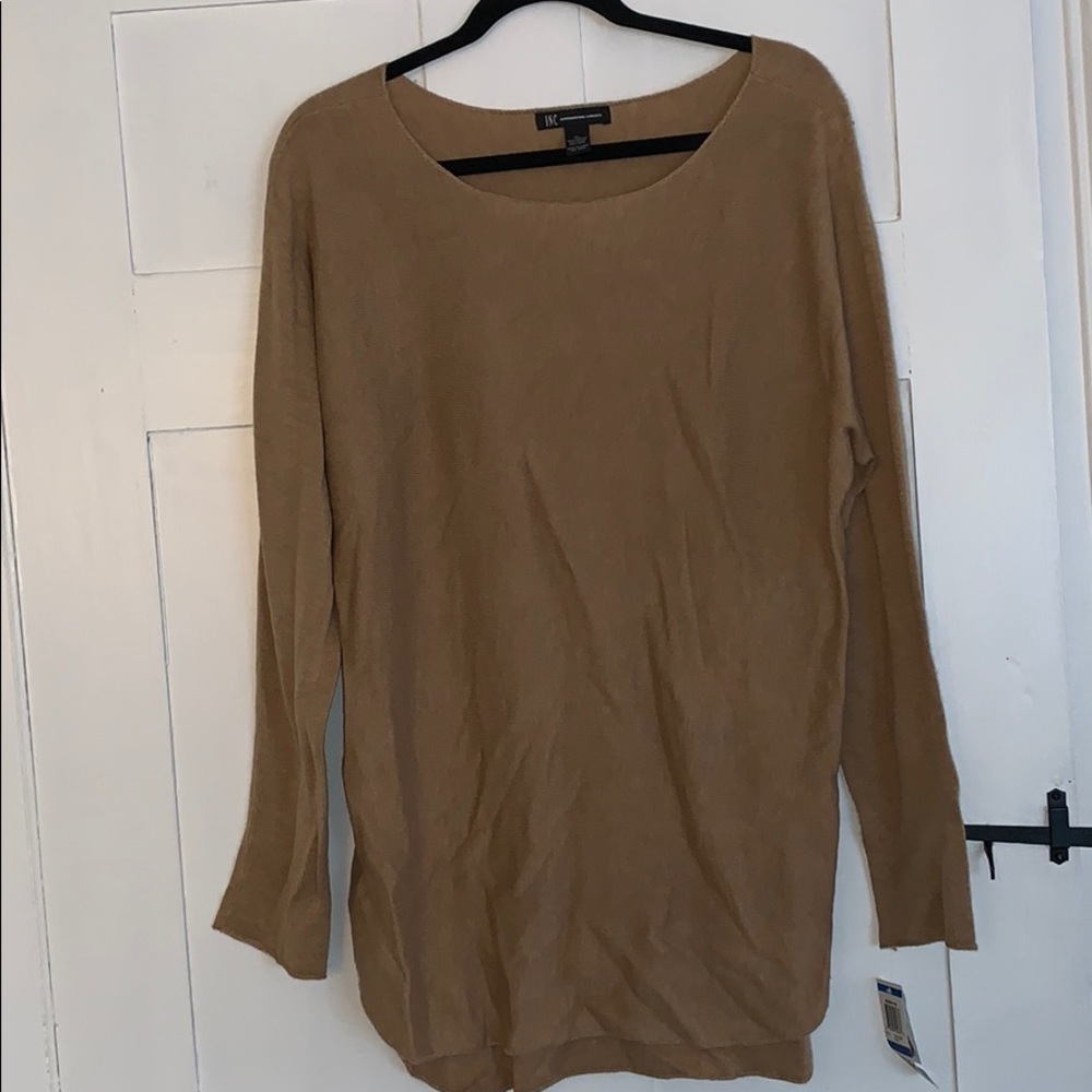 Long body light sweater from INC